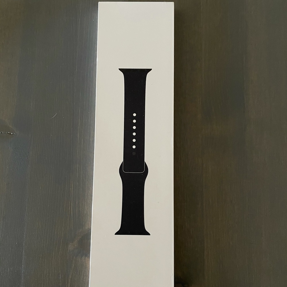 Apple Watch 44mm Black Sport Band